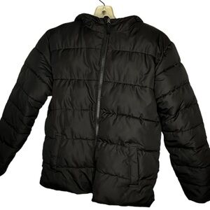 Swiss Tech Black Puffer Jacket
